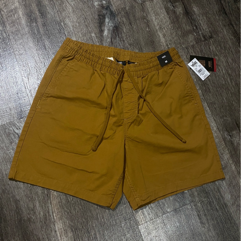 Vans Range Shorts Relaxed Fit Brown MSRP $45 - Size Medium